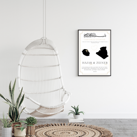 Certificat d’amitié - Pays