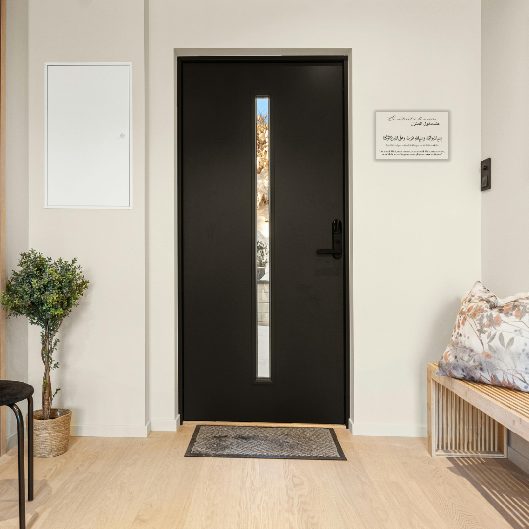 Plexiglass Doua (En Entrant à La Maison)